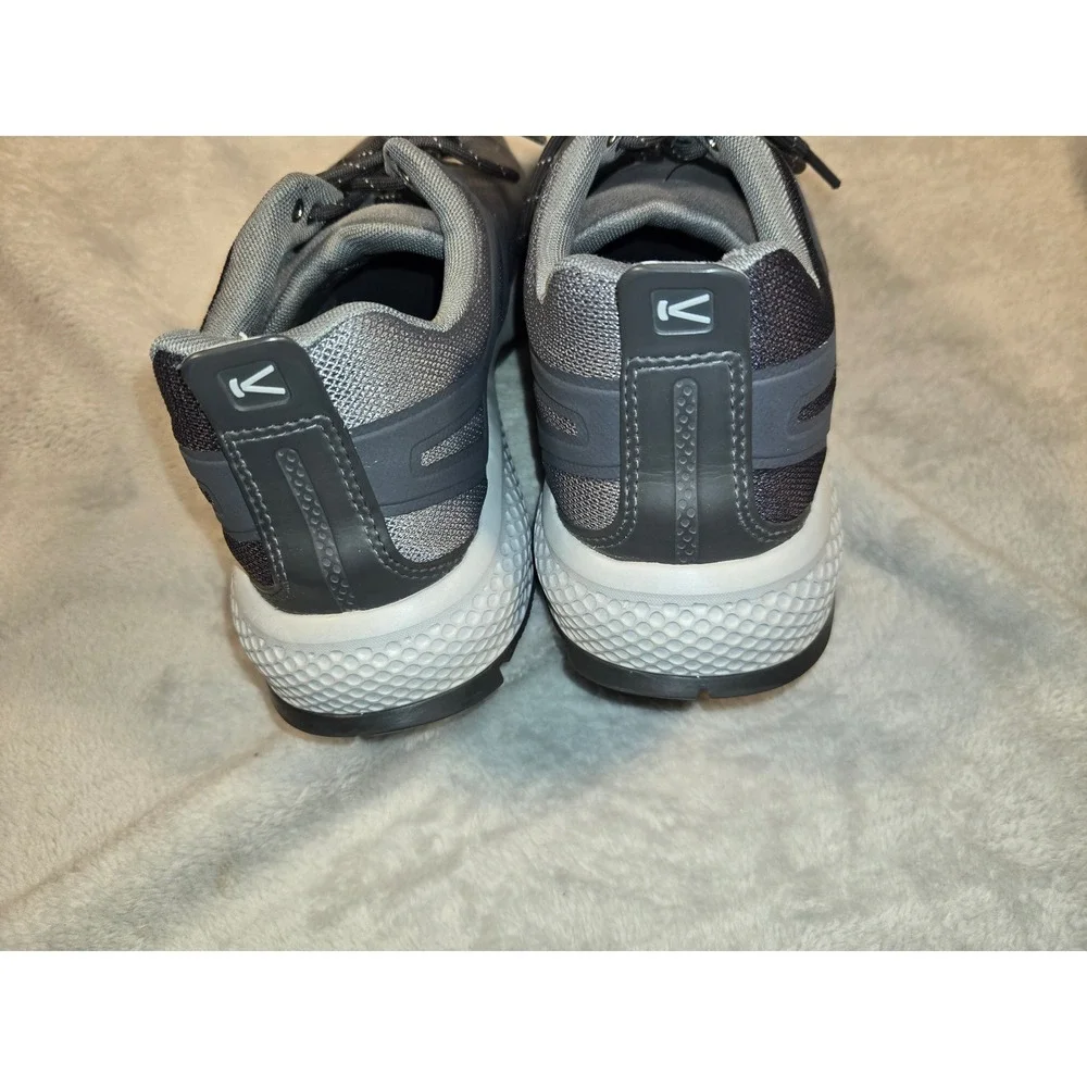 KEEN Explore Vent Mens Hiking Shoes Gray Low Top Trainers Sneakers 1022251